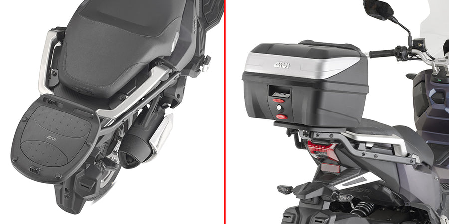 SYM ADX 125 [GIVI] - Topcase carrier for MONOLOCK® cases, use the MONOLOCK® plate included in the case