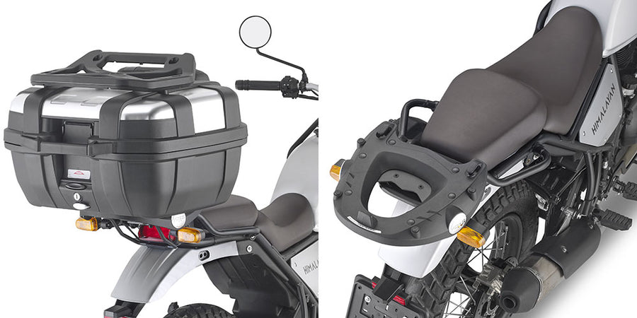 Royal Enfield Himalayan [GIVI] - Topcase Träger für MONOKEY® oder MONOLOCK® Koffer zu montieren mit der MONOKEY® Platte