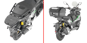 Kl Brera X 300 [2022–2026] – Topcaseträger für Monolock, mit Kofferplatte