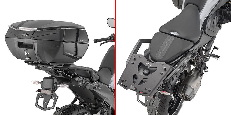 BMW C 400 X [GIVI] - Anodized aluminum carrier for MONOKEY® cases