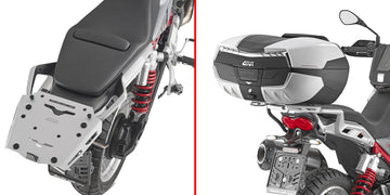 Moto Guzzi V85 TT [GIVI] - carrier made of anodized aluminum for MONOKEY® cases max