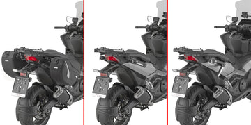 Honda X-ADV 750 [GIVI] - Pair of specific retractable stealth mounts made of technopolymer reinforced with fiberglass