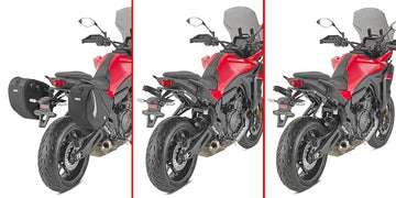 Yamaha Tracer 7 [GIVI] - Pair of specific retractable stealth mounts made of technopolymer reinforced with fiberglass