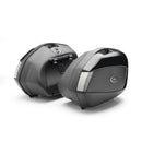 V35 - Side case set Monokey® SIDE Tech – with cover black uni / Max. load 10 kg