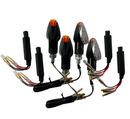 4 LED indicators clear resistors [E-mark] - Honda Africa Twin RD01 RD03 RD04 RD07 XL 650