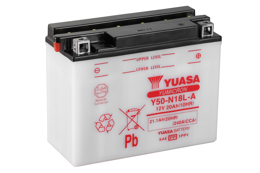 KAWASAKI VN 15 SE [1988-1995] - Motorcycle battery Y50-N18L-A 12V 20Ah 240CCA