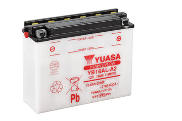 DUCATI 750 MONSTER [1997-2000] - Motorcycle battery YB16AL-A2 12V 16Ah 210CCA