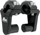 Triumph Scrambler 400 [ROX SPEED FX] – Pivoting handlebar risers for 7/8" handlebar clamps