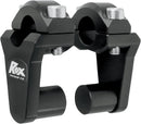 ducati scrambler 1100 [ROX SPEED FX] – Swivel handlebar risers for 7/8" handlebar clamps-1