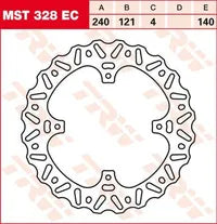 Red Moto CRF 450 R Motocross [2020] - Wave® brake disc – picture 8