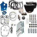 Harley-Davidson FLHCS 1923 Softail Heritage Classic 117 [2026] - 132" Power Package Motorleistungs-Kit – Oberfläche: Schwarz, Nicht hervorgehobene Kühlrippen – Bild 11
