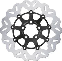Harley-Davidson XL 883 R Roadster [2010-2013, 2014-2015] - Floating wave brake disc - Surface: red, silver, stainless steel - Image 6