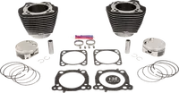 Harley-Davidson FLRT 1868 Freewheeler 114 [2025] - 132" Hochverdichtungs- / 136" Big Bore Kit – Oberfläche: Schwarz, Nicht hervorgehobene Kühlrippen – Merkmal: 0,00 cm³ Kuppelvolumen – Bild 5