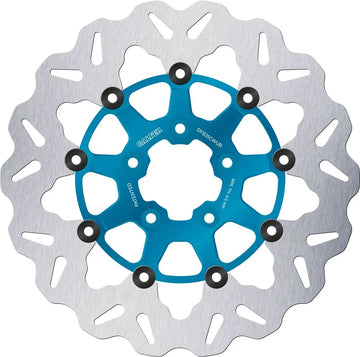 Harley-Davidson FXST 1690 Softail Standard [2015] - Wave® brake disc - surface: blue, silver - image 1