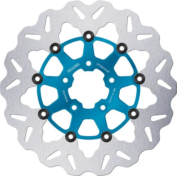 Harley-Davidson XL 883 R Roadster [2015] - Wave® brake disc - surface: blue, silver - picture 2