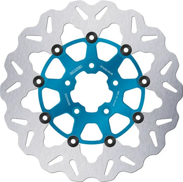 Harley-Davidson XL 883 R Roadster [2015] - Wave® brake disc - surface: blue, silver - picture 2