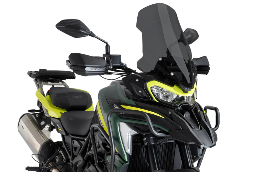 BENELLI TRK 702 X [2024] – touring screen – heavily tinted