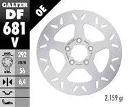 Harley-Davidson FXST 1690 Softail Standard [2012-2015] - Brake disc fixed round - picture 6