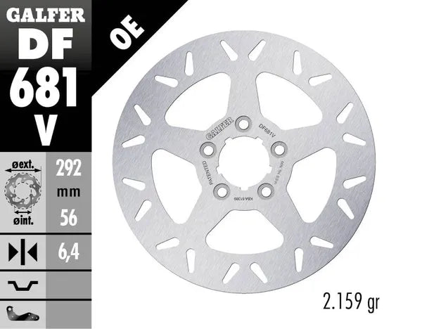Harley-Davidson FXST 1690 Softail Standard [2012-2015] - Brake disc fixed round – picture 4