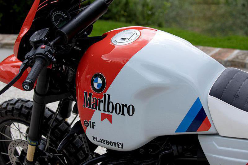 BMW R nineT 1200 Urban G/S (hoher Auspuff) [2017-2023] - PARIS DAKAR Aufkleber