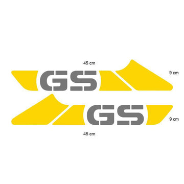 BMW R 850 GS / R 1100 GS / R 1150 GS Adventure [1994-2004] - Gelbe 40the Panzeraufkleber