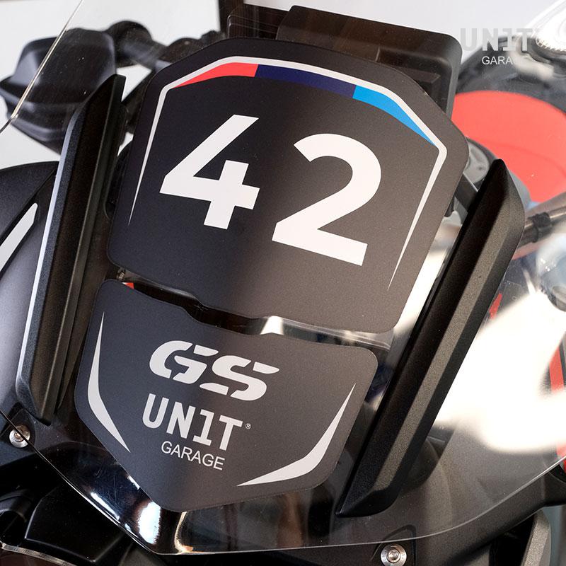 BMW R 1200 GS LC Rad [2013-2019] - Motorsport-Aufkleber für GS-Windschutzscheibe