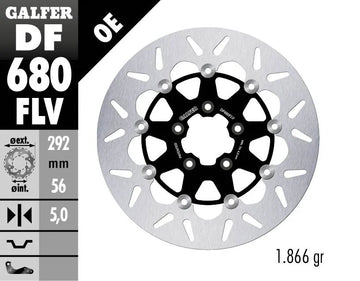 Harley-Davidson FXST 1690 Softail Standard [2012-2014] - Floating brake disc round - picture 2