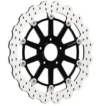 Harley-Davidson XL 883 R Roadster [2010-2013, 2014-2015] - Floating wave brake disc - Surface: red, silver, stainless steel - Image 3