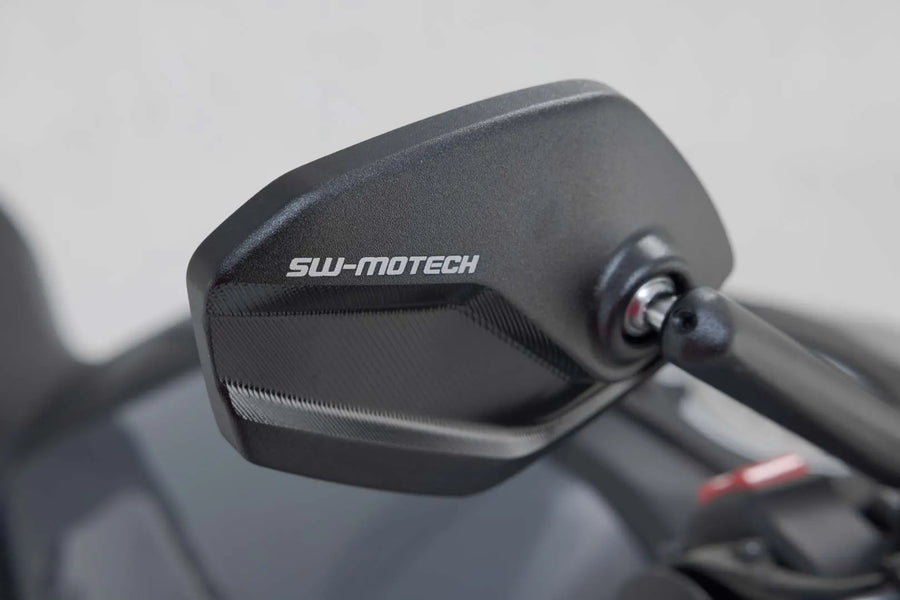 aprilia smv 1200 dorsoduro [SW-MOTECH] – sports mirror set, short mirror arm