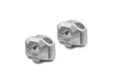 [SW-MOTECH] - Handlebar riser for Ø 22 mm, hole spacing 32-38 mm, silver - picture 3
