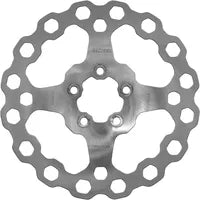 Harley-Davidson Xl 1200 T Sportster Superlow [2018-2019, 2018-2020] - Cubiq™ Bremsscheibe – Oberfläche: Chrom – Bild 6