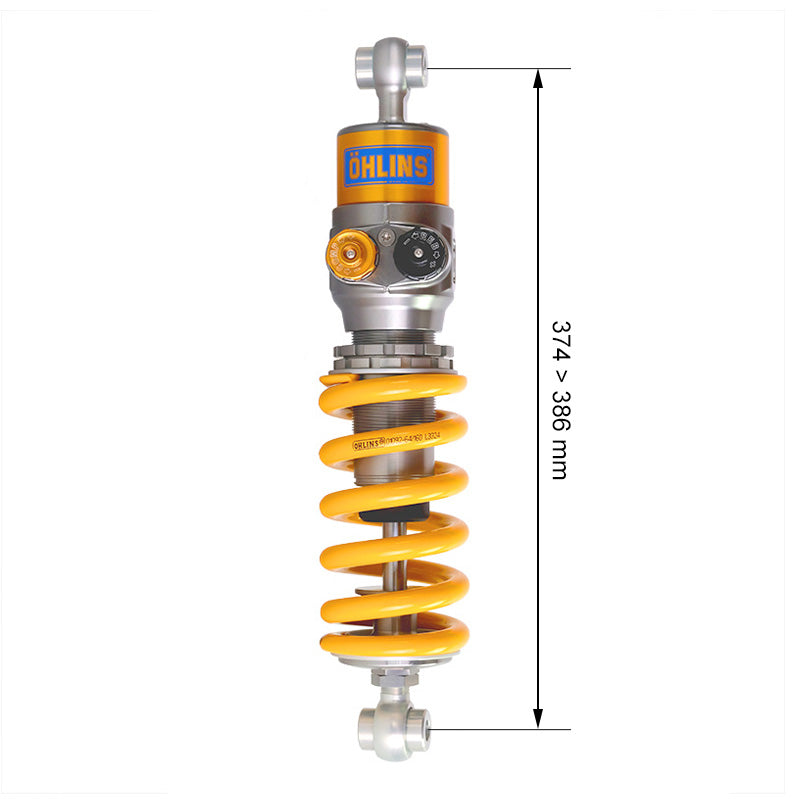 BMW R nineT 1200 Roadster [2014-2023] - Öhlins TTX 36 ILX Stoßdämpfer (375 mm hohe Version)