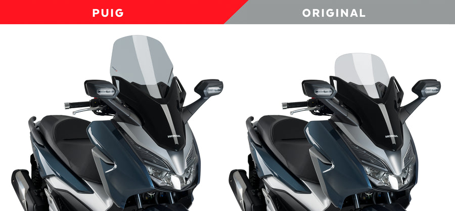 HONDA FORZA 300 [2020] – Windshield V-Tech Line Touring – Strongly tinted