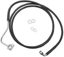 Harley Davidson Fltr [DRAG SPECIALTIES] - Black Vinyl Extended Brake Line Kit