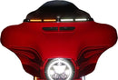 Harley Davidson Flhtcui [CUSTOM DYNAMICS] - Genesis® 4 Dynamic LED Batwing Windshield Trim