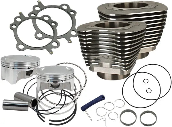 Harley-Davidson FXDCI 1450 EFI Dyna Super Glide Custom [2005] - Einschraubbare Sidewinder® 4" Big Bore-Kits – Bild 2