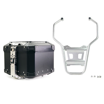 BMW R 1250 GS LC Rad [2019-2023] - Atlas 44L Aluminium-Topcase für BMW-System + Gepäckträger R1200GS LC & ADV - R1250GS & ADV