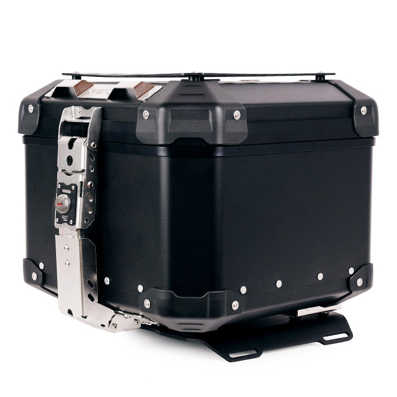 BMW R 12 [2024-2026] - Atlas 44L Universal-Aluminium-Topcase + Atlas Top Case Platte für Gepäckablage