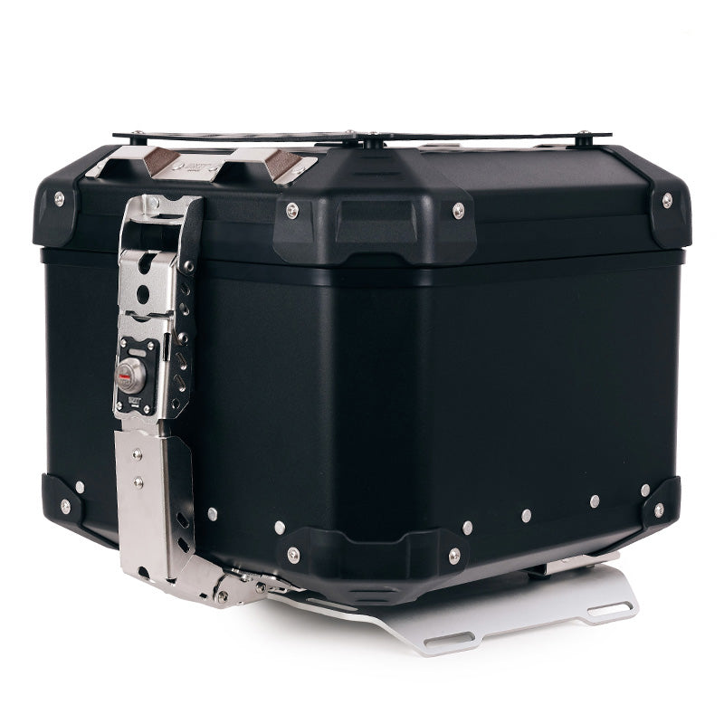 BMW R 1300 GS [2024–2026] - Atlas 44L Universal-Aluminium-Topcase + Atlas Top Case Platte für Gepäckablage