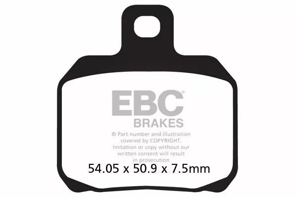 Ducati 1098 Streetfighter [EBC]-Half-sorted VEE brake pads