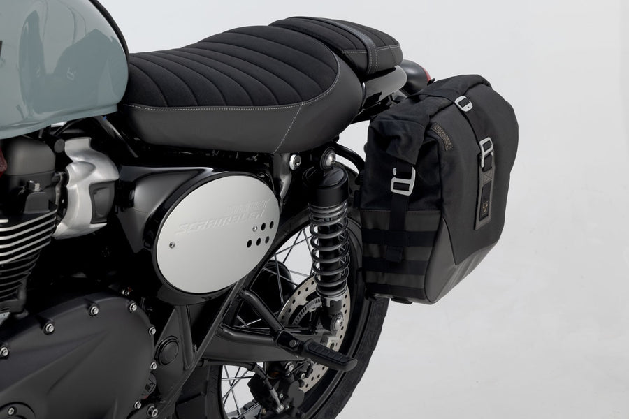 Triumph Street Cup 900 [2018-2020] - Legend Gear LC2 side bag system Brown Edition left - picture 5