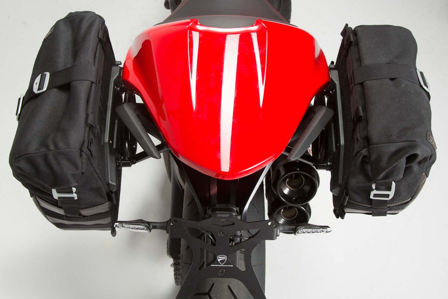 Ducati Monster 1200 S [2017-2020] - Legend Gear LC1 & LC2 side bag system Black Edition - Image 2