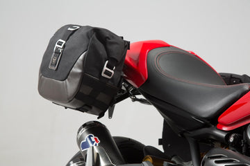 Ducati Monster 797 [2017-2020] - Legend Gear LC1 & LC2 side bag system Black Edition - Image 1