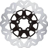 Harley-Davidson XL 883 C Sportster Custom [2010] - floating wave brake disc - surface: orange, silver, stainless steel - picture 5
