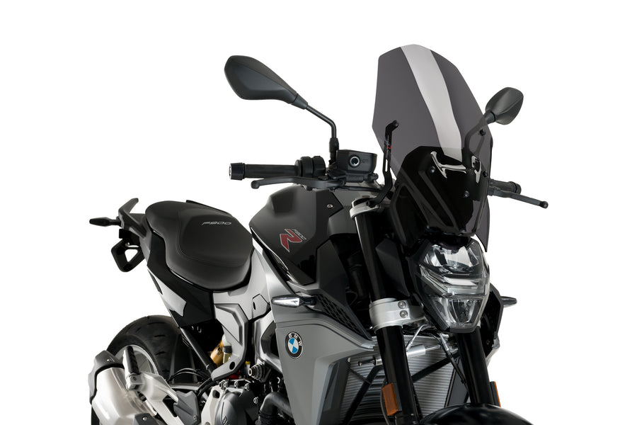 BMW F 900 R [2025] – racing windshield – heavily tinted