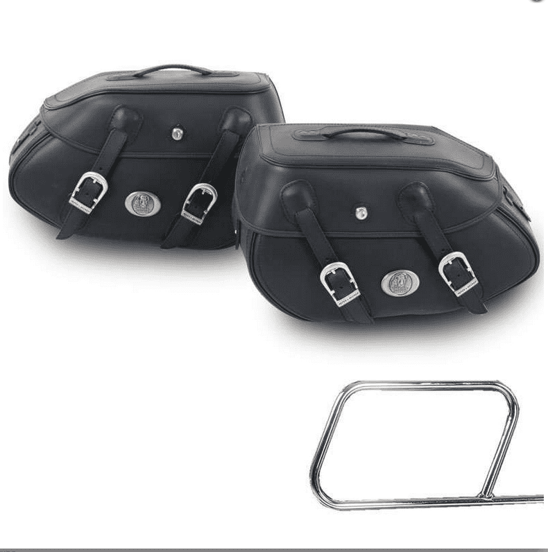 Motorcycle bag [Hepco & Becker] - Buffalo side bags brown – C-Bow
