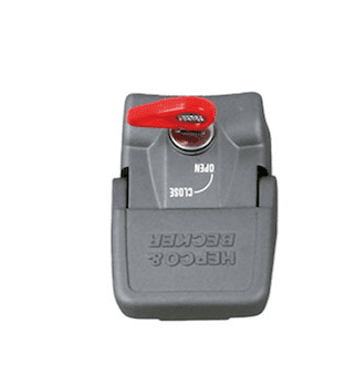 Halteschloss [Hepco & Becker] - GOBI Seitenkoffer - silber