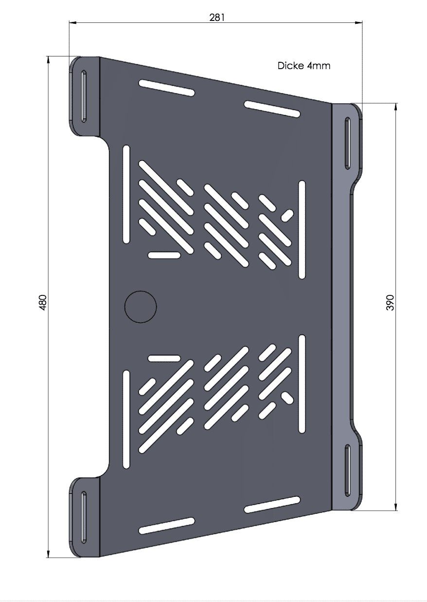 Suzuki V-Strom 650 L2 [2012-2016]-Luggage bridge extension