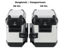 Seitenkoffer [Hepco & Becker] - Alu Xplorer 40 – Universell