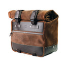 BMW R nineT 1200 Scrambler [2016-2023] - Kultige Seitentasche aus Spaltleder 40L - 50L + Aluminiumplatte